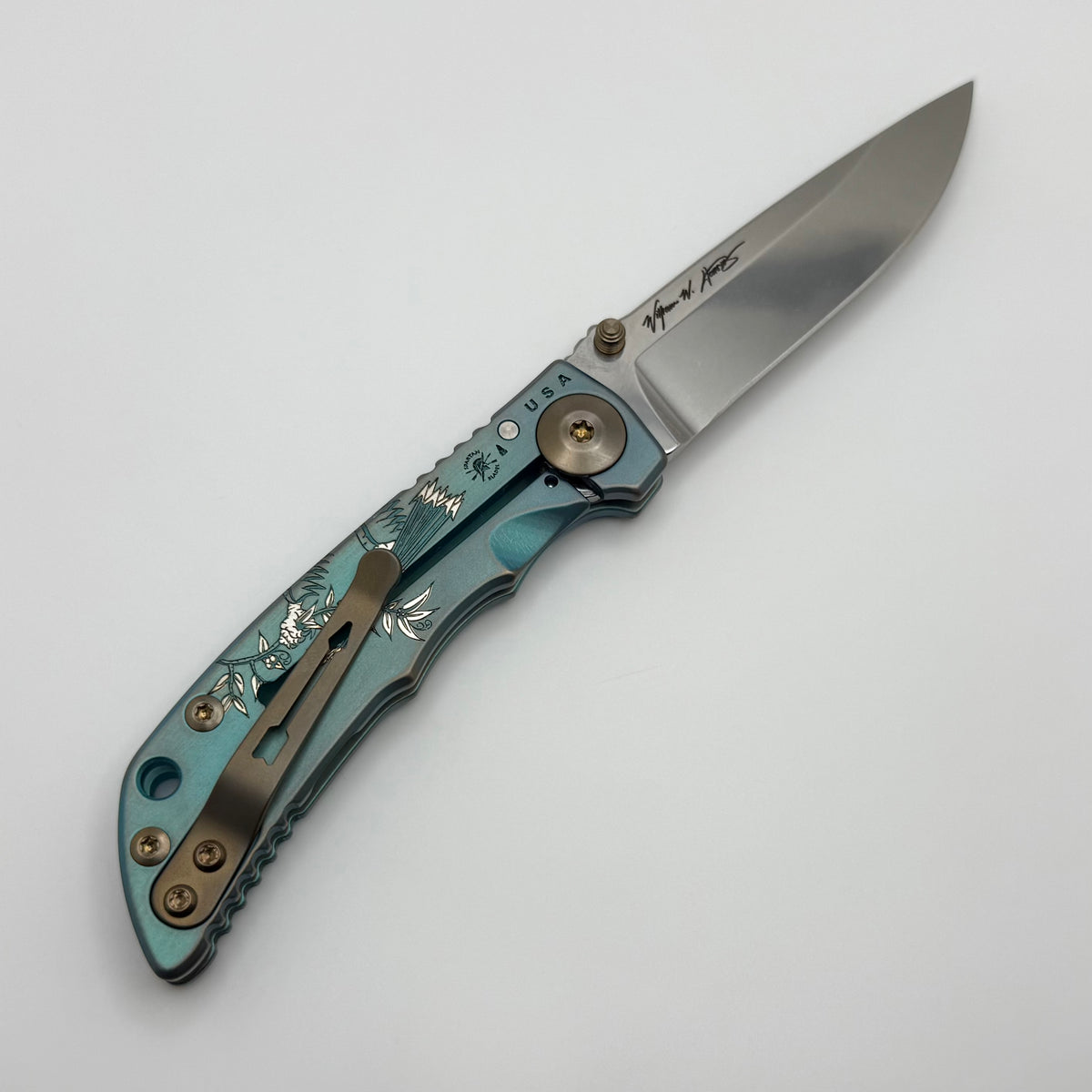 Spartan Blades Harsey Folder 3.25 Special Edition God & Country