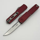 Microtech UTX-70 Gen IV w/ Merlot Handle & Stonewash S/E M390MK 11484-10MR