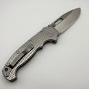 Blemish Demko Knives MG AD20 Exclusive Drop Point Two Tone MagnaCut & Textured Titanium