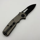 Pre-Owned Demko Shark Cub Stealth Artillery Grey Aluminum Handles & Slicer Shark DLC 20CV