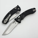 Microtech Amphibian Mini RAM LOK Black Frag Aluminum & Stonewashed M390MK 137MRL-10FR