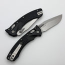Microtech Amphibian Mini RAM LOK Black Frag Aluminum & Stonewashed M390MK 137MRL-10FR