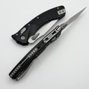 Microtech Amphibian Mini RAM LOK Black Frag Aluminum & Stonewashed M390MK 137MRL-10FR