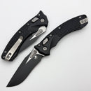 Microtech Amphibian Mini RAM LOK Black Frag Aluminum & Tactical Standard M390MK 137MRL-1FR