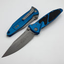 Microtech Socom Elite S/E Manual Blue Apocalyptic Standard 160-10APBL