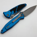 Microtech Socom Elite S/E Manual Blue Apocalyptic Standard 160-10APBL