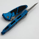 Microtech Socom Elite S/E Manual Blue Apocalyptic Standard 160-10APBL