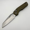 Pre-Owned Microtech Knives MSI Lawnman RAM LOK Frag OD Green G-10 & M390MK 210-10FRGTODLM