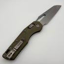 Pre-Owned Microtech Knives MSI Lawnman RAM LOK Frag OD Green G-10 & M390MK 210-10FRGTODLM
