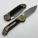 Microtech Knives LUDT Gen III Apocalyptic Partial Serrated Drop Point w/ OD Green Handle 1135-11APOD
