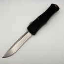 Pre-Owned Microtech Knives Hera II Stonewash Recurve w/ Black Handle 1705-10