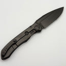 Microtech ANAX Titanium DLC Drop Point & Partial Serrated (190C-2DLCTCFITI Consigned)