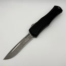Pre-Owned Microtech Knives Hera II Apocalyptic Recurve w/ Black Handle 1705-10AP