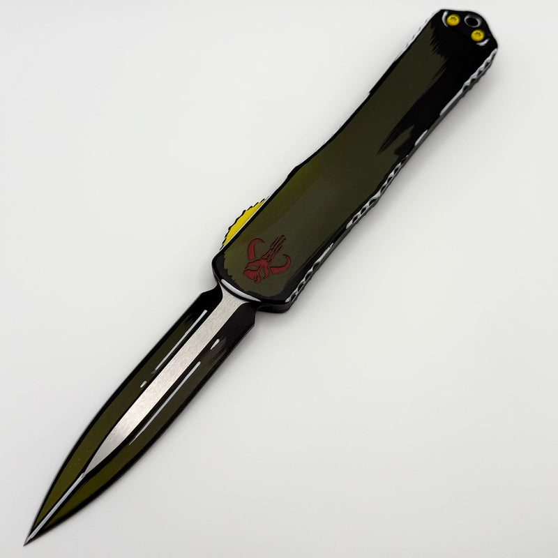 Heretic Knives Manticore X Bounty Hunter Cel Shade Green D/E (H032-CSG-BOUNTY Consigned)