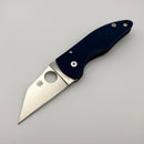 Pre-Owned Spyderco MicroJimbo Blue G-10 & CPM-SPY27 C264GPCBL