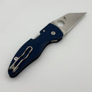 Pre-Owned Spyderco MicroJimbo Blue G-10 & CPM-SPY27 C264GPCBL