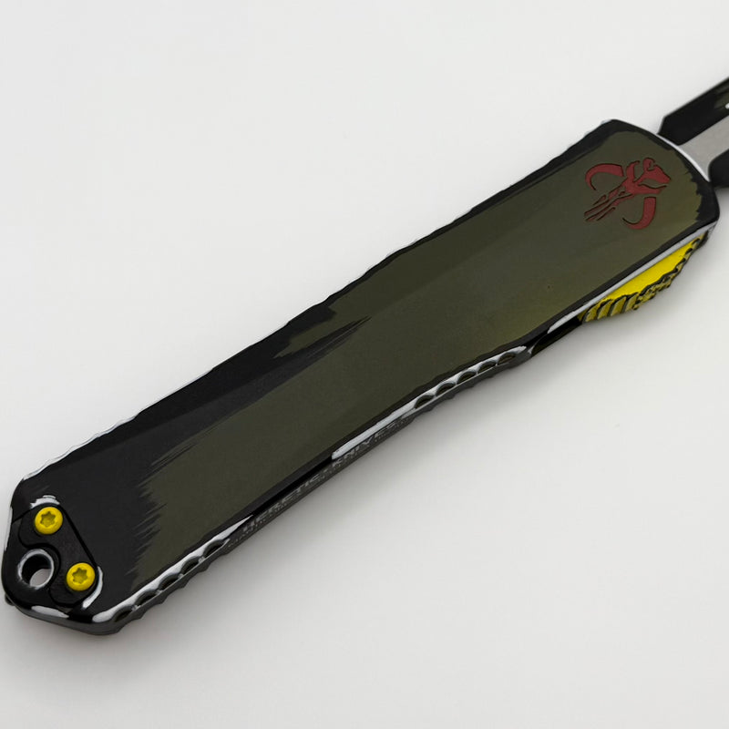 Heretic Knives Manticore X Bounty Hunter Cel Shade Green D/E (H032-CSG-BOUNTY Consigned)