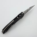 Microtech Borka Stitch F/S Stonewash Standard Topographic Handle 169-12TP