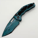 Heretic Knives Medusa Turquoise Cel Shade w/ Recurve MagnaCut (H012-CS-TQ Consigned)