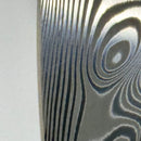 Factory Blem Custom Knife Factory & Rotten Design Full Dress EVO 1.1 ZircuTi Handles w/ Damasteel