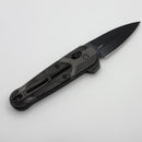 Benchmade Lowden w/ Titanium/Carbon Fiber Handles & DLC Damasteel Gold Class 491BK-261