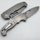 Demko Knives MG AD20 Exclusive Drop Point MagnaCut & Smooth Titanium ONE PER HOUSEHOLD