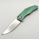 Holt Bladeworks Renegade w/ Titanium Checkered Satin Handles & Stonewashed Near Mirror