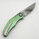 Holt Bladeworks Renegade w/ Titanium Checkered Satin Handles & Stonewashed Near Mirror