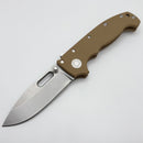 Demko Knives MG AD20 Exclusive Drop Point MagnaCut & Brown G-10 Handles