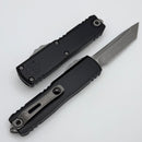Microtech UTX-85 Gen IV w/ Black Handle & Apocalyptic Full Serrated T/E M390MK 12334-12AP