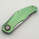 Holt Bladeworks Renegade w/ Titanium Checkered Satin Handles & Stonewashed Near Mirror