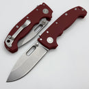 Demko Knives MG AD20 Exclusive Drop Point MagnaCut & Red G-10 Handles