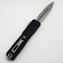 Microtech Ultratech Gen IV D/E Stonewash Standard w/ Graphite Handle 11224-10GP