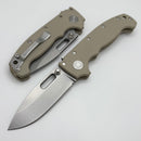 Demko Knives MG AD20 Exclusive Drop Point MagnaCut & Tan G-10 Handles
