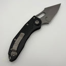 Factory Blem Microtech Borka Stitch Apocalyptic Partial Serrated & Black 169-11AP