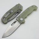 Demko Knives MG AD20 Exclusive Drop Point MagnaCut & Natural G-10 Handles