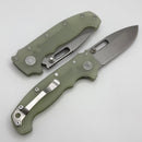 Demko Knives MG AD20 Exclusive Drop Point MagnaCut & Natural G-10 Handles