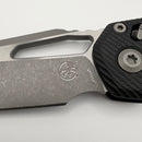Factory Blem Microtech Knives MSI RAM LOK Fluted Black G-10 & M390MK Apocalyptic Standard 210-10APFLGTBK
