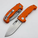 Demko Knives MG AD20 Exclusive Drop Point MagnaCut & Orange G-10 Handles