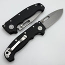 Demko Knives MG AD20 Exclusive Drop Point MagnaCut & Black G-10 Handles