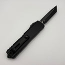 Factory Blem Microtech UTX-85 Gen IV w/ Black Handle & Black Tanto Full Serrated M390MK 12334-3T