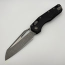 Factory Blem Microtech Knives MSI RAM LOK Frag Black G-10 & M390MK Apocalyptic Standard 210-10APFRGTBK