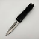 Factory Blem Microtech UTX-85 Gen IV w/ Black Handle & Stonewash D/E M390MK 12324-10