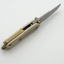 Thermal Tactical Ambient 2026D White G-10 Handles w/ Titanium Accents & Pearlescent Stonewash M390