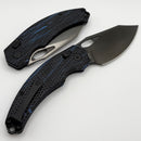 Kunwu X-Padre Black/Blue G-Mascus Handles w/ Black Elmax