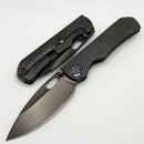 Kunwu & Metal Complex Excalibur Full Black Textured Titanium Handles w/ Vanax