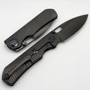 Kunwu & Metal Complex Excalibur Full Black Textured Titanium Handles w/ Vanax