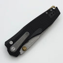 Thermal Tactical Ambient 2026C Black G-10 Handles w/ Titanium Accents & Stonewash M390