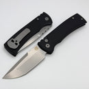 Chaves Pro-Tech Redencion 229 Auto w/ Black Spiral Stipple Handle & Tanto S35VN