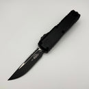 Factory Blem Microtech UTX-85 Gen IV w/ Black Handle & Black S/E M390MK 12314-1T
